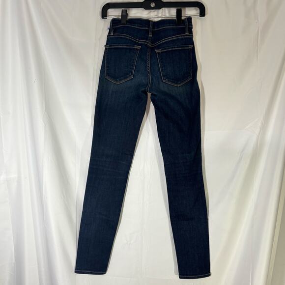 Frame Le Skinny De Jeanne High-Rise Skinny Jeans Size 24 Women’s Designer - Picture 4 of 4